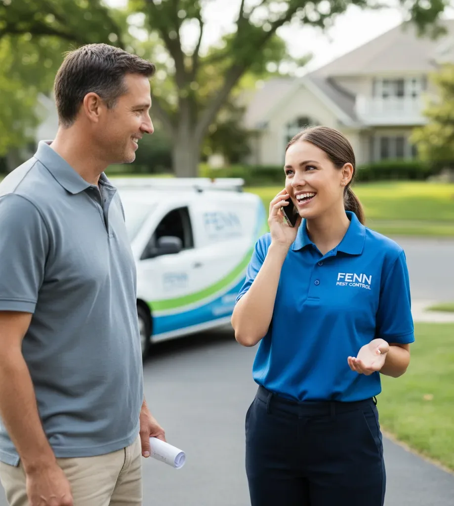 Fenn Pest Control customer support in Humboldt